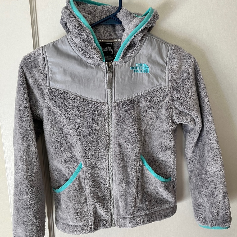 North Face soft fuzzy warm fleece jacket.